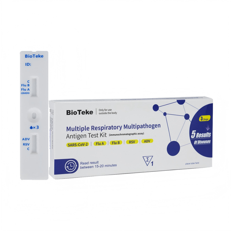 5-in-1 Multiple Respiratory Multipathogen Antigen Test Kit(Self-test)
