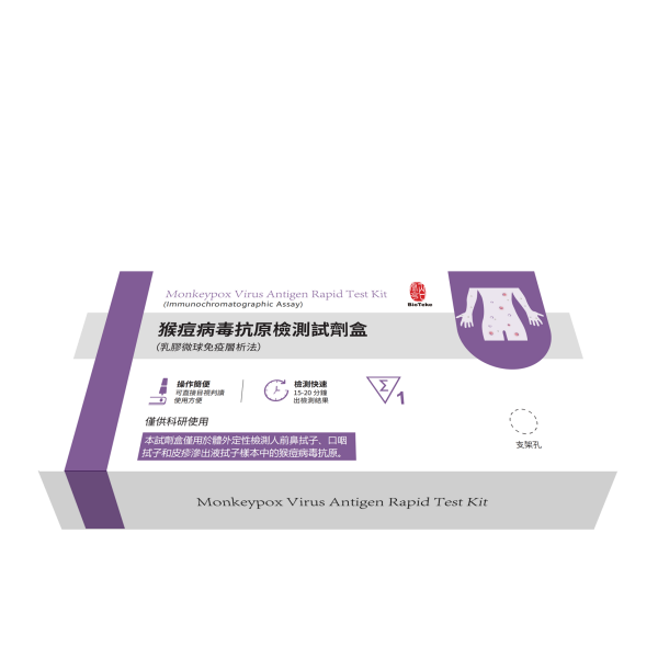 Monkeypox Virus Antigen Rapid Test Kit (immunochromatographischer Assay)