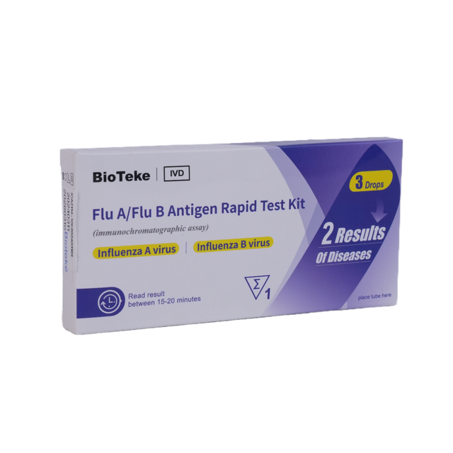 Grippe A / Grippe B Antigen Rapid Test Kit 