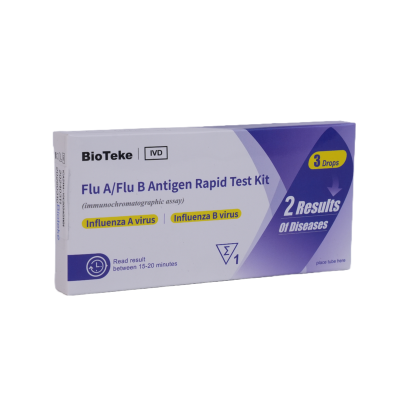Grippe A / Grippe B Antigen Rapid Test Kit 