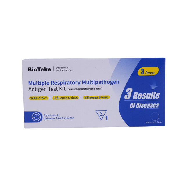 Multiple respiratorische Multipathogen -Antigen -Testkit （3 Ergebnisse）