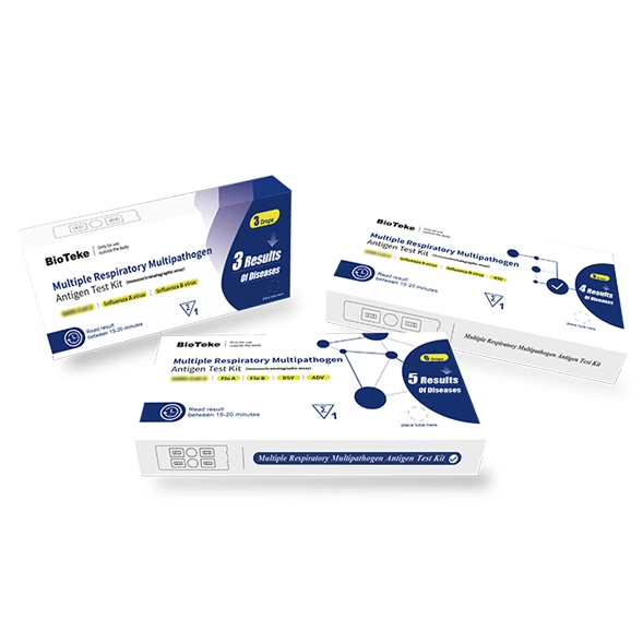 Hohe Genauigkeit medizinischer diagnostischer Multipathogen -Antigen -Test -Kit mit multiplen Atemwaren （Immunochromatagraphic Assay)