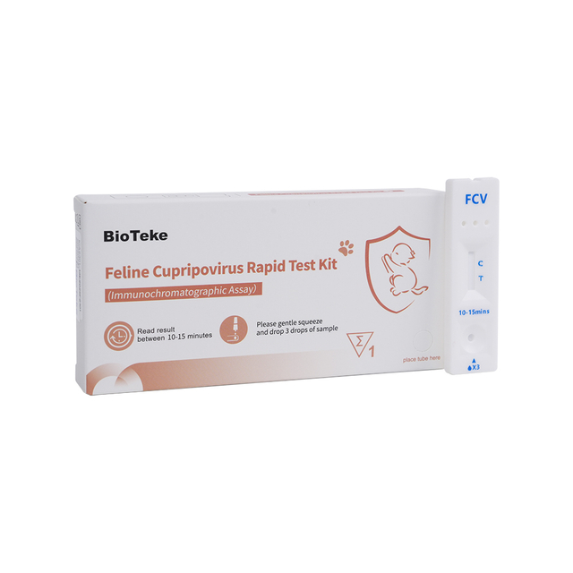 Katzen-Cupripovirus (FCV) Rapid Test Kit (immunochromatographischer Assay) ICA2301-13