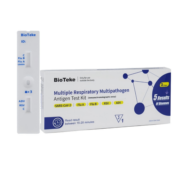 5 in 1 Multiple Atemmultipathogen -Antigen -Testkit